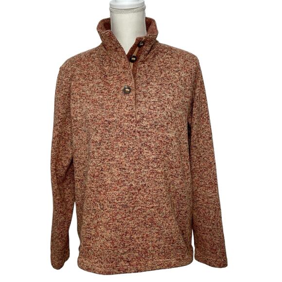NATURAL REFLECTIONS Pullover Sweater Size M Winter Fall Rustic Outdoor - Picture 1 of 9